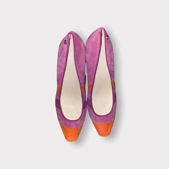 Calvin Klein Suede Shoes Size 10 M - Picture 1 of 5